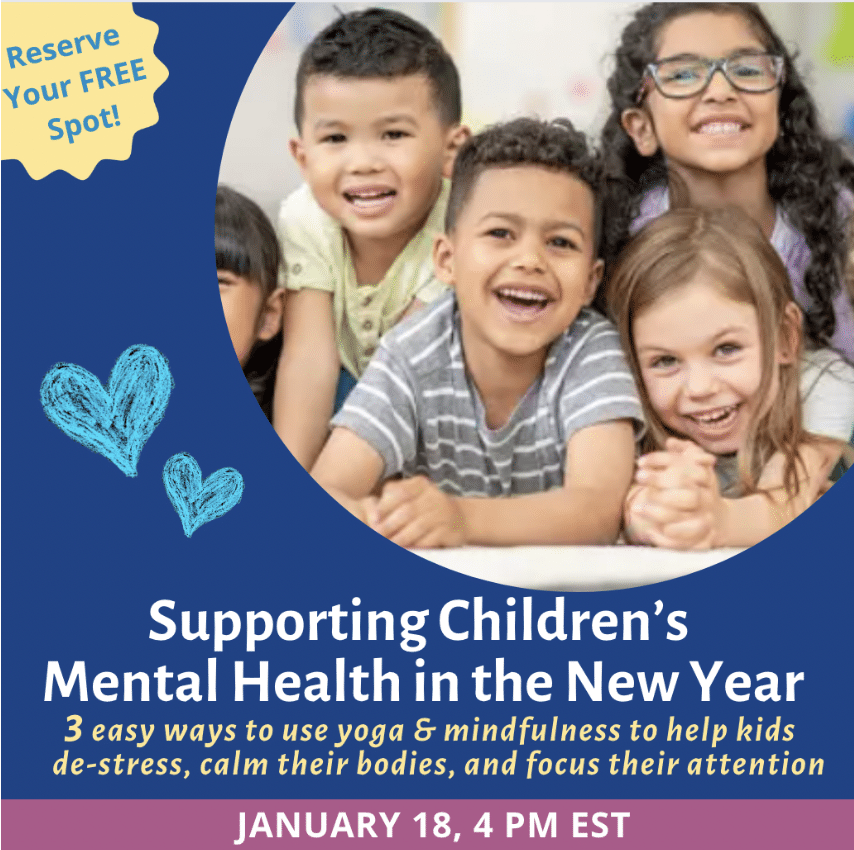 Supporting Children's Mental Health in the New Year: Webinar Signup ...